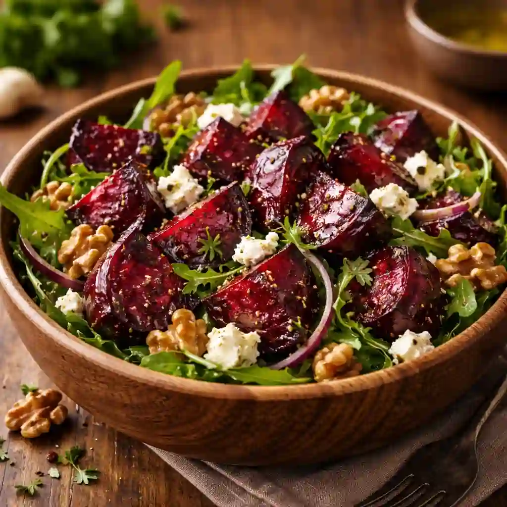 how to roast beets in the oven for salad