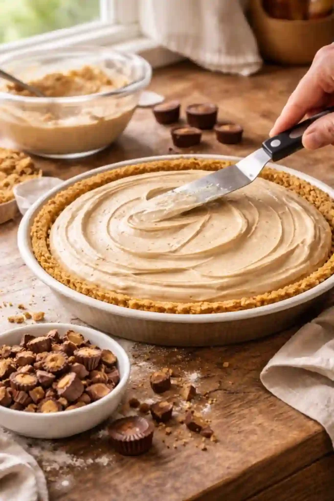 peanut butter cup pie