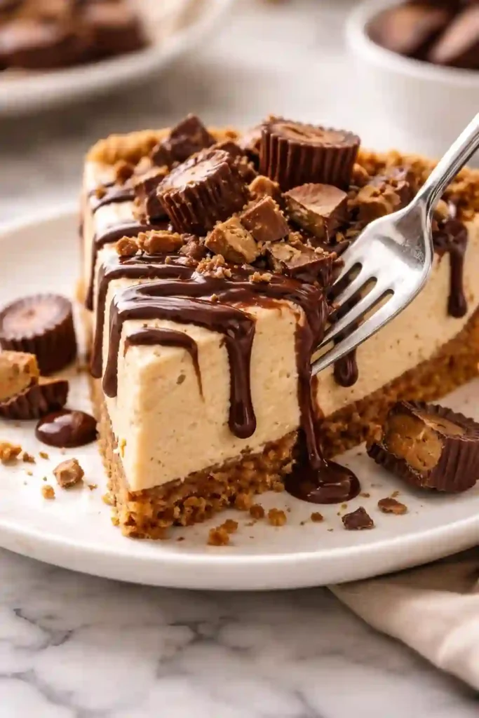 peanut butter no bake pie