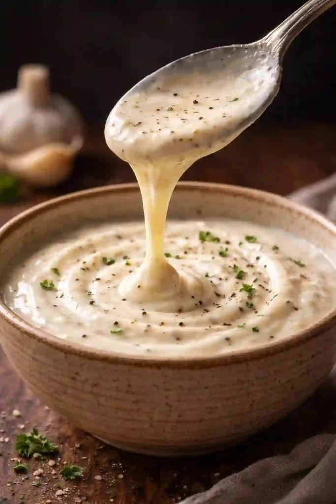 pizza guys white garlic sauce recipe