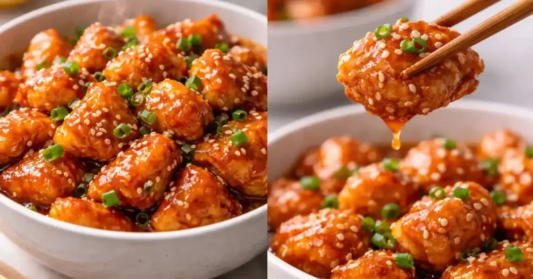 Baked Orange Chicken made with Panda Express