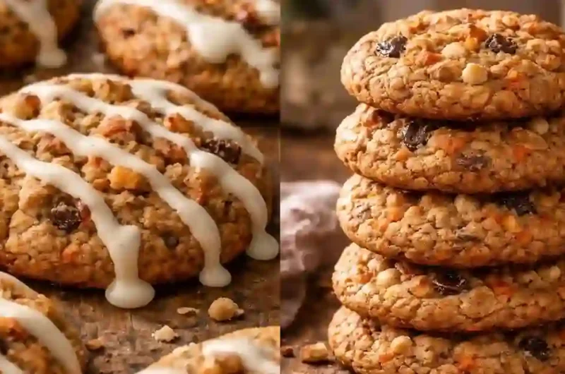 Chewy Brown Butter Carrot Cake Cookies Recipe Quick
