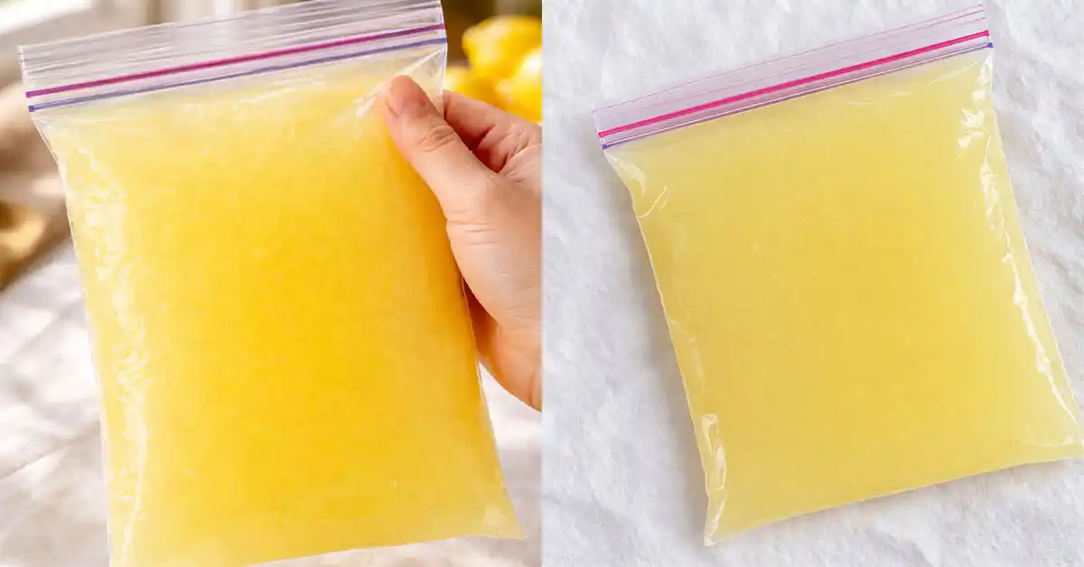 Homemade Lemonade Concentrate to Freeze for Summer