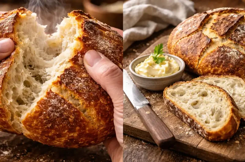No Knead Artisan Bread Recipe Anyone Can Make at Home