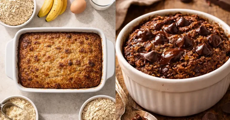 Viral Baked Protein Oats Recipe