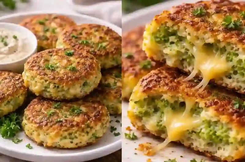 Keto Broccoli Cheese Patties Recipe Cheesy and Crispy