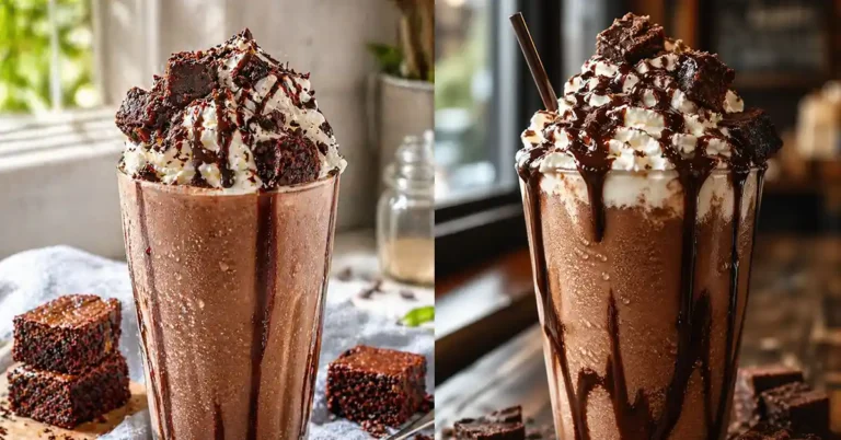 Viral Brownie Milkshake Recipe