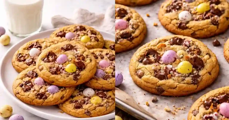 Viral Cadbury Egg Cookies Recipe