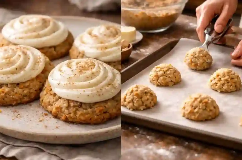 Carrot Cake Cookies Recipe Moist Easy Homemade Cookies