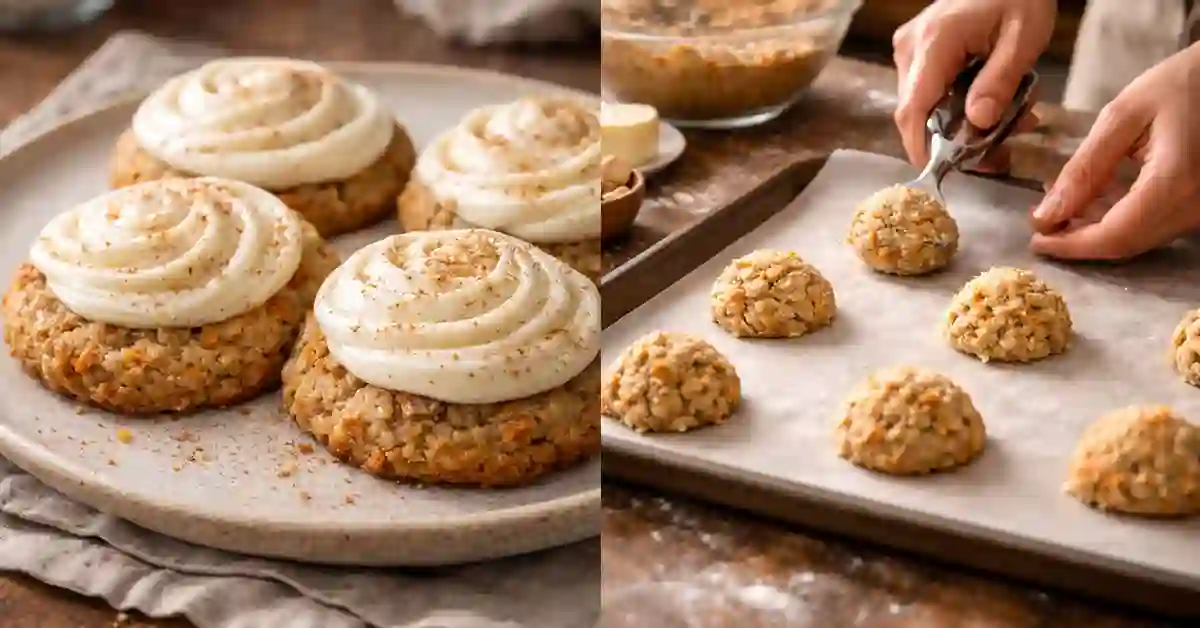 Viral Carrot Cake Cookies Recipe