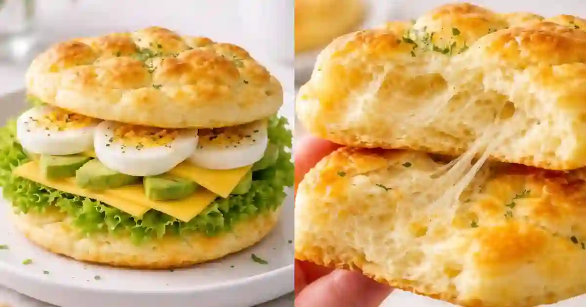 Viral Cheese Egg Cloud Keto Bread Recipe