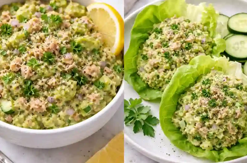 Keto Creamy Avocado Tuna Salad Recipe Simple and Fresh