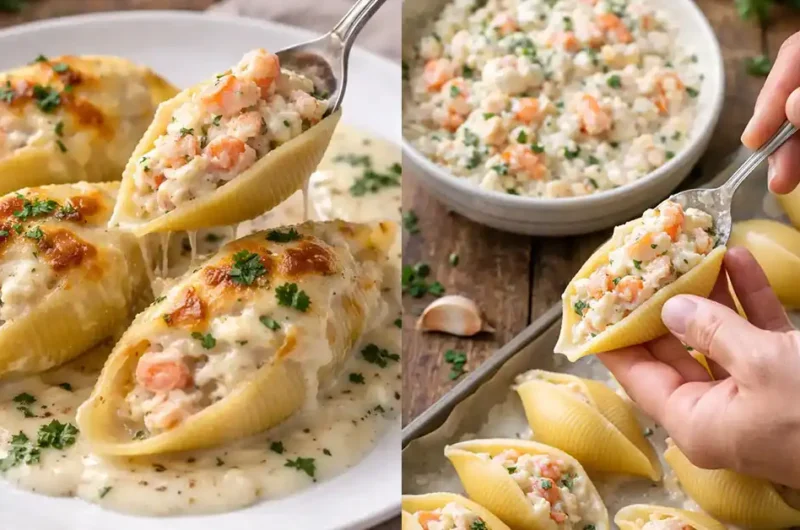 Creamy Seafood Stuffed Shells Recipe Perfect Family Meal