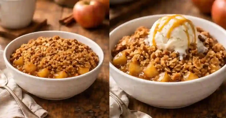 Easy Apple Crisp with Oats Recipe Quick Homemade Treat