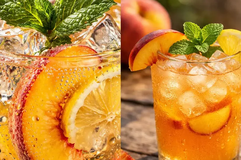 Fresh Peach Lemonade Recipe Cool and Refreshing Taste