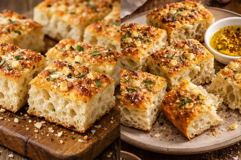 Garlic Parmesan Focaccia Bread Recipe Perfect Every Time