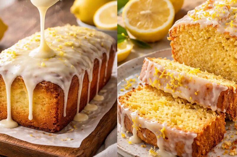 Lemon Loaf Cake with Lemon Glaze Recipe Homemade Easy
