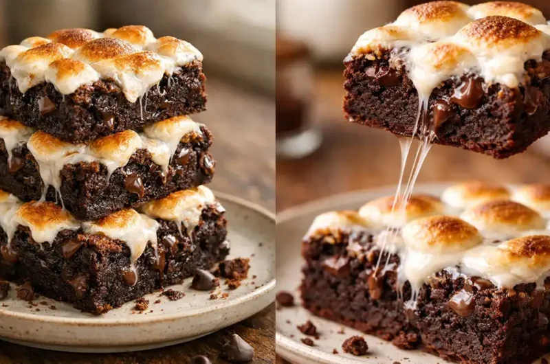 Marshmallow Brownies Recipe Perfect Gooey Chocolate Bars