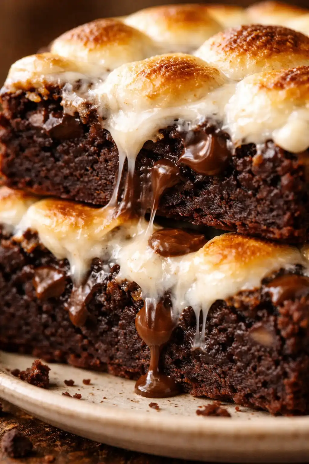 Viral Marshmallow Brownies recipe