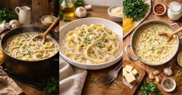 Viral One Pot Creamy Garlic Pasta Recipe