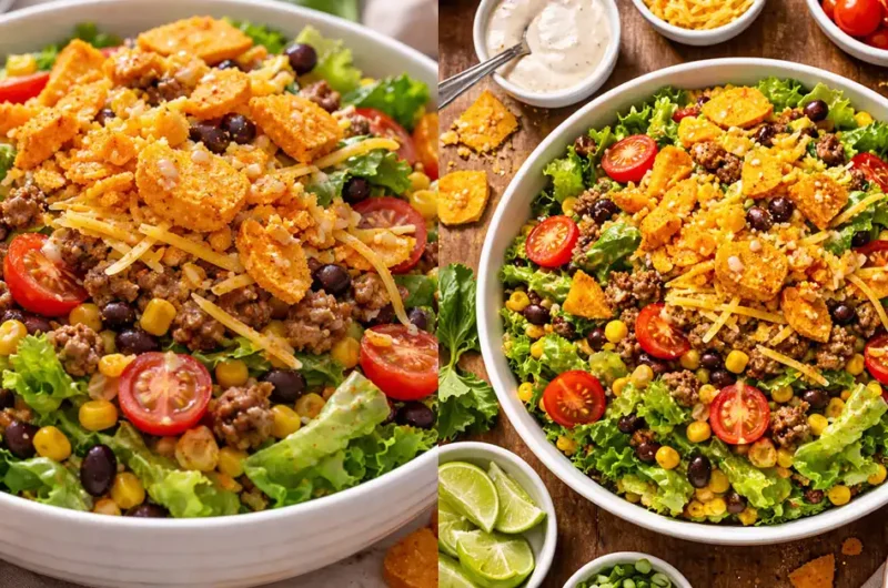 Doritos Taco Salad Recipe – Fresh, Crunchy, and Delicious