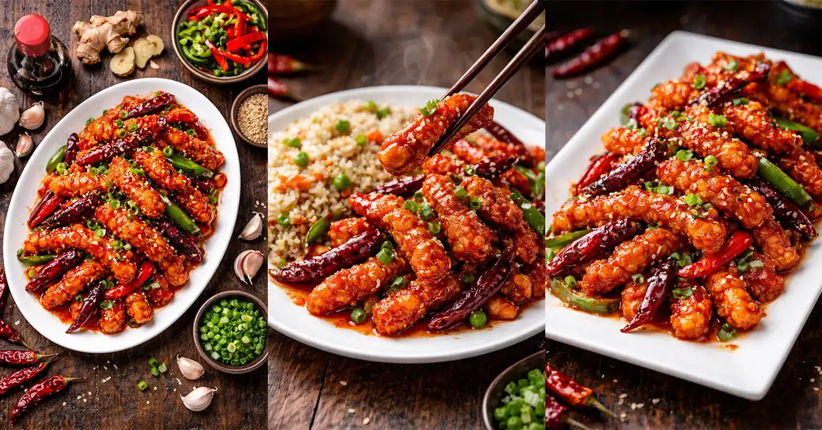 Viral Spicy Dragon Chicken recipe
