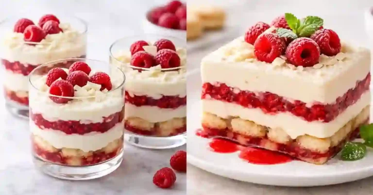 Viral White Chocolate Raspberry Tiramisu Recipe
