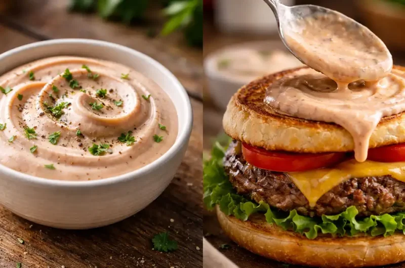 Burger Sauce with Greek Yogurt Recipe Healthy and Quick
