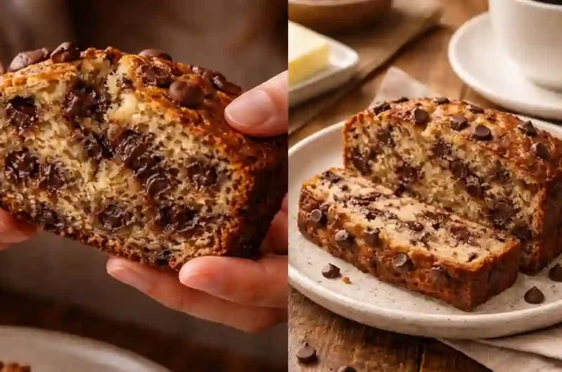 Chocolate Chip Banana Bread Recipe Homemade Goodness