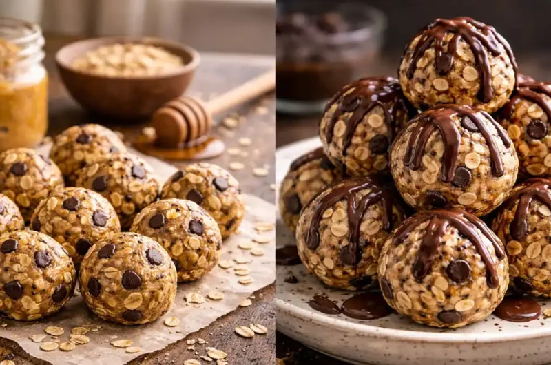 Oats Energy Balls Recipe Healthy No Bake Treat