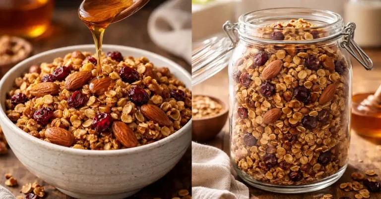 Oats Granola Recipe Quick and Crispy Homemade Delight