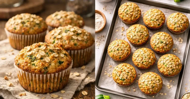 Viral oats zucchini muffins recipe