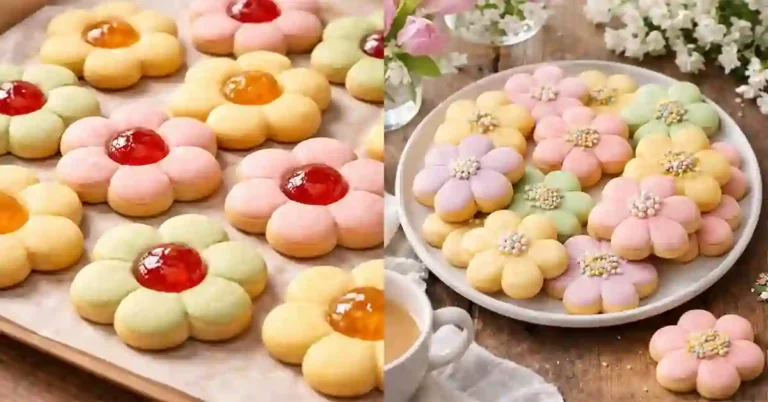 Viral spring blossom cookies recipe