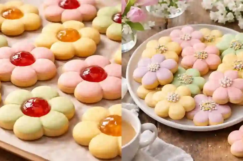 Spring Blossom Cookies Recipe Sweet and Colorful Cookies