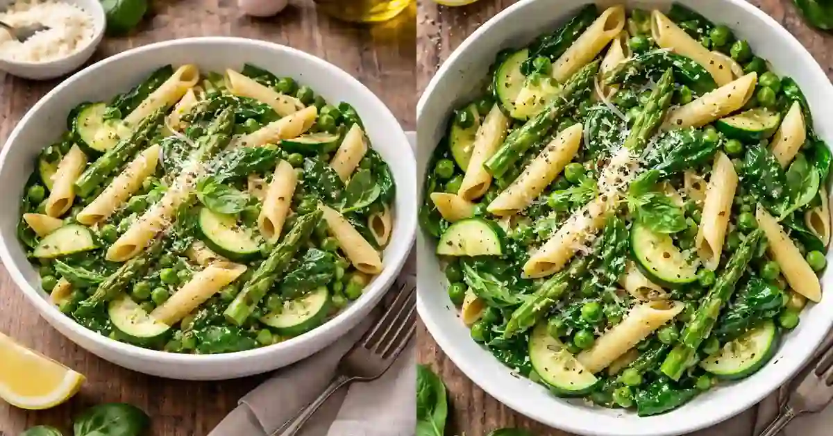 Viral spring pasta recipe