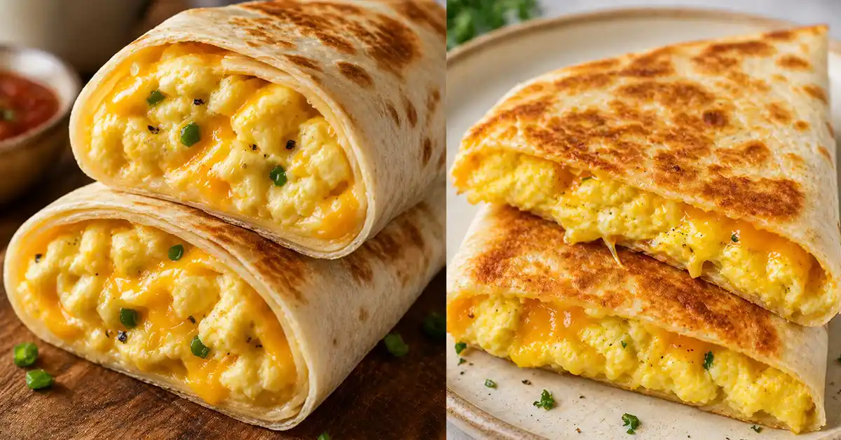 Viral tortilla and eggs breakfast Recipe