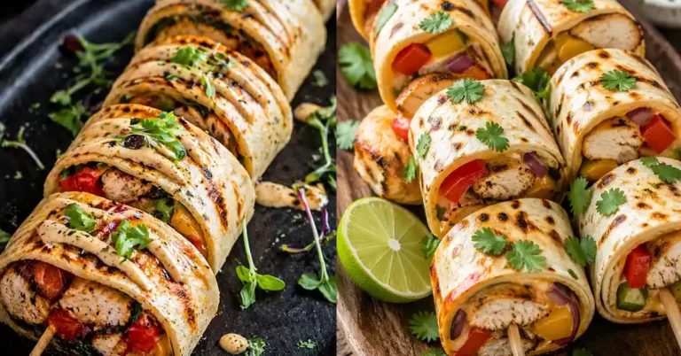 Viral tortilla kabobs recipe