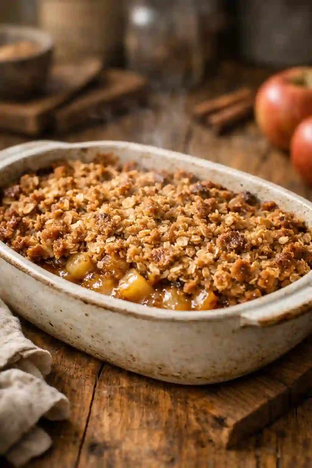 apple crisp with oats recipe