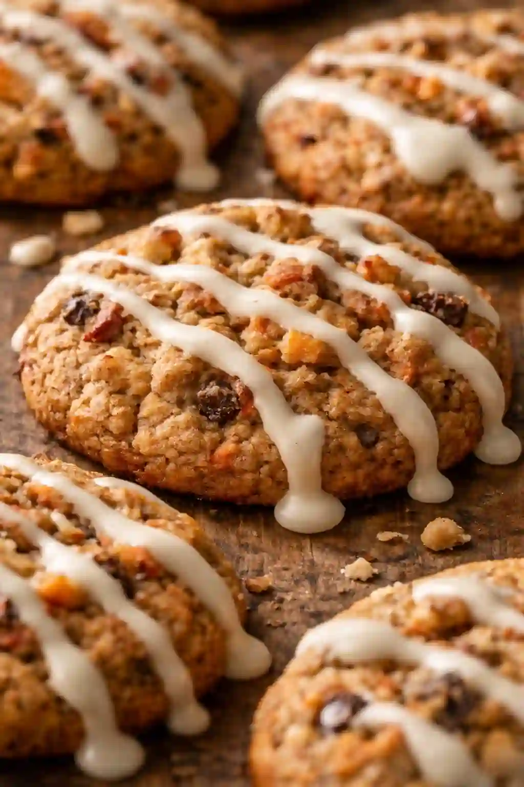 chewy carrot cake cookies