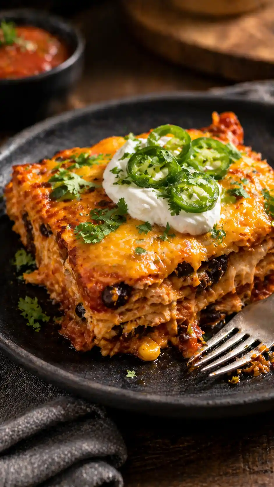 chicken tortilla casserole recipe