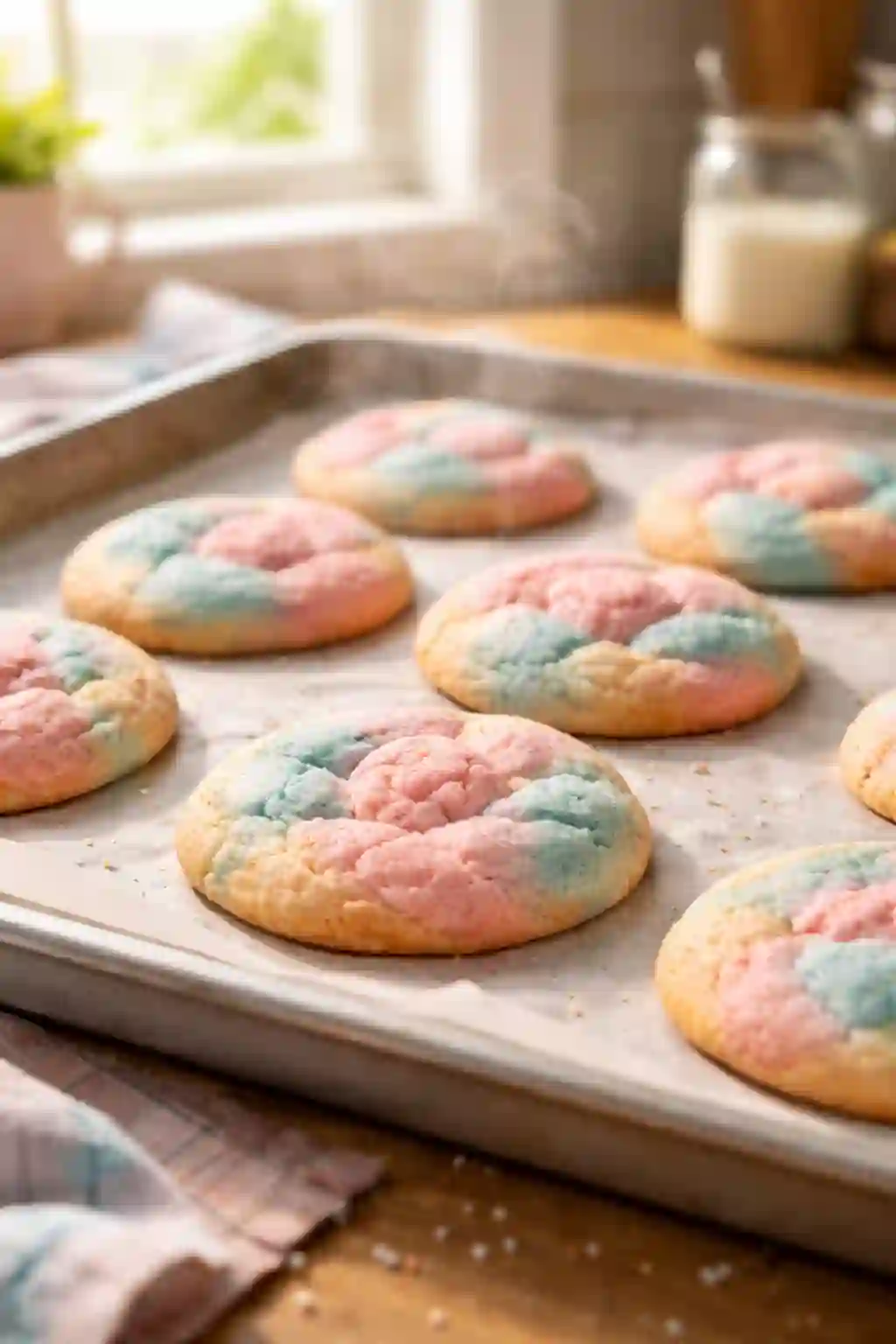 cotton candy cookies recipe