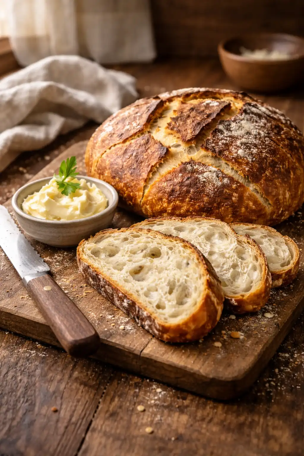 easy no knead artisan bread