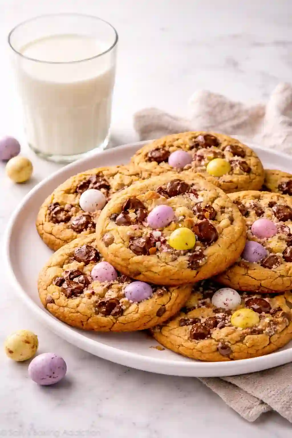 gluten free cadbury egg cookies