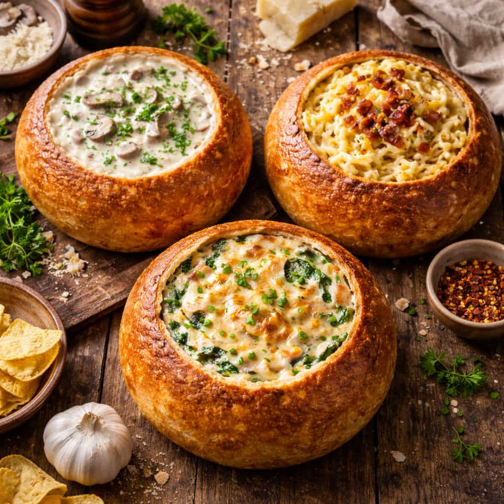 homemade bread bowl recipe