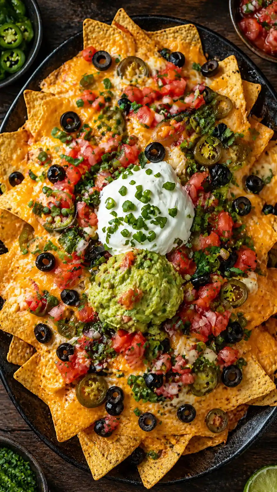 homemade tortilla nachos