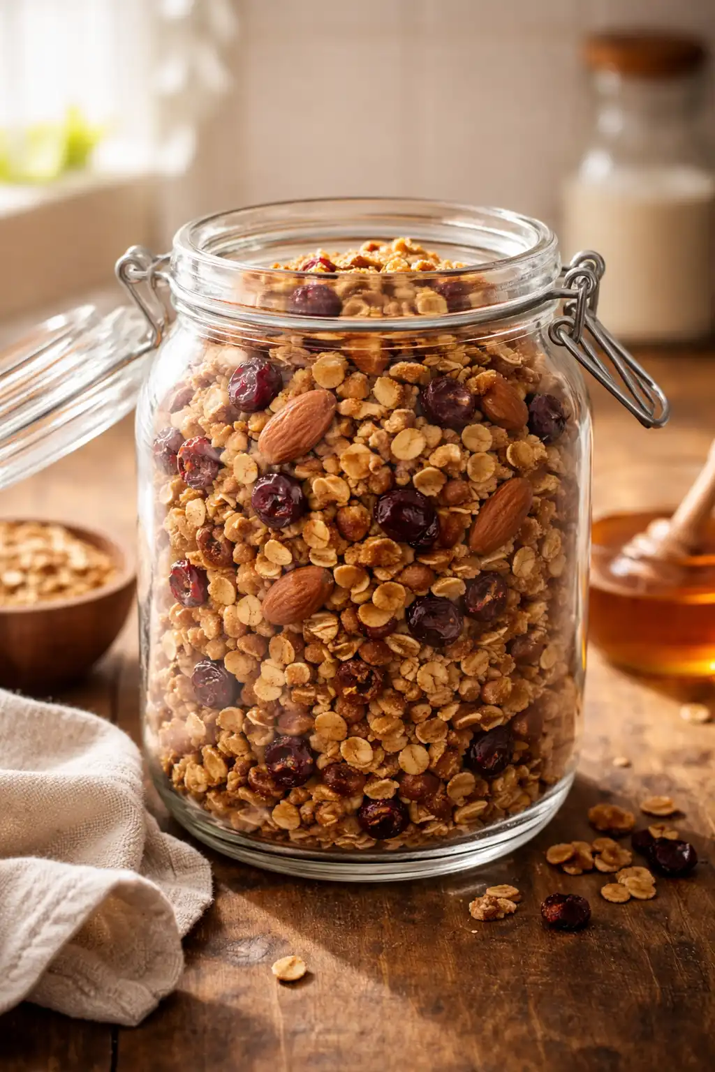 honey and oats granola recipe