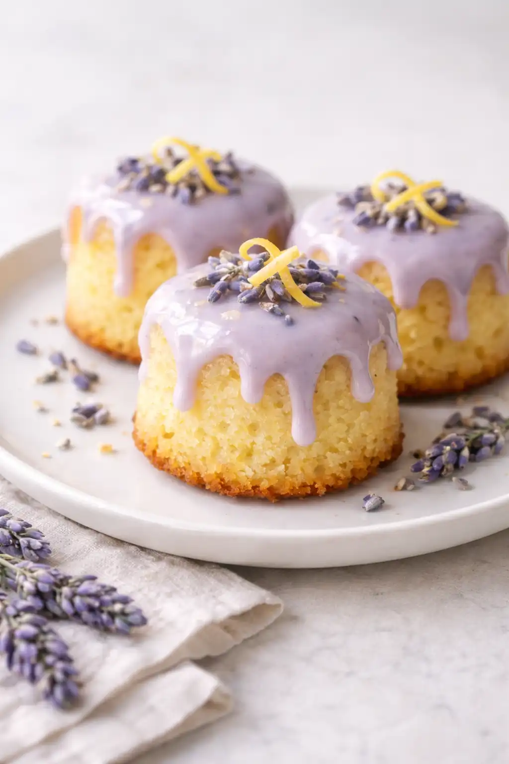 lavender and lemon cupcakes