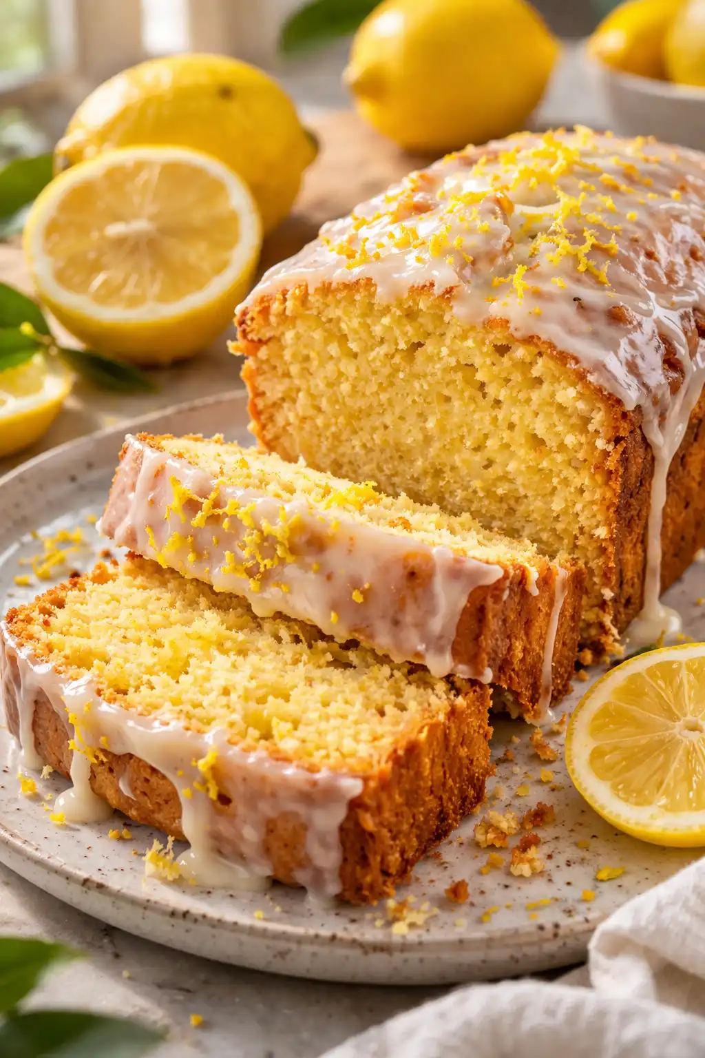 lemon loaf cake with lemon glaze recipe