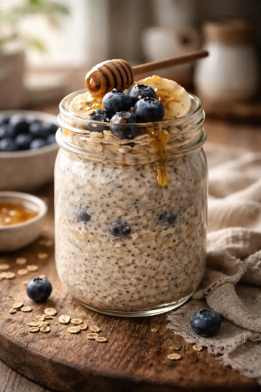 overnight oats and chia seeds recipe