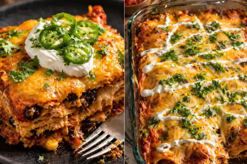 Tortilla Casserole Recipe Cheesy Easy Weeknight Meal